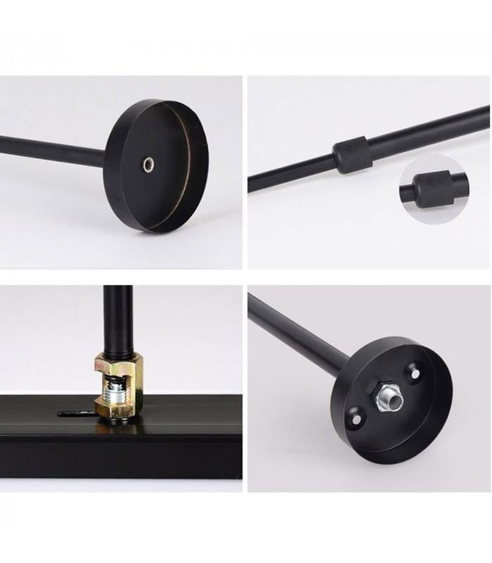 Подвесы телескопические Prolum для магнитного трекового шинопровода P20 75-150 см Черный (751044) - фото 3 Подвесы телескопические Prolum для магнитного трекового шинопровода P20 75-150 см Черный (751044) - фото 3