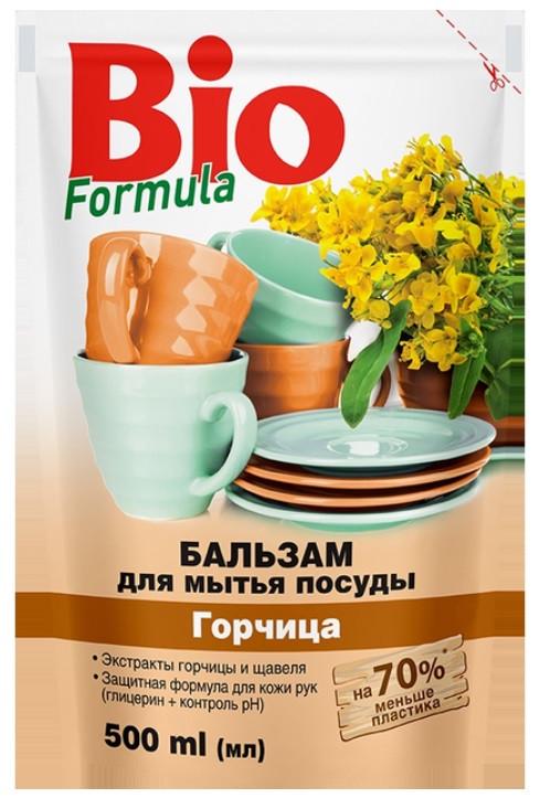Бальзам для мытья посуды Bio Formula Горчица дой-пак 500 мл (2474051608)