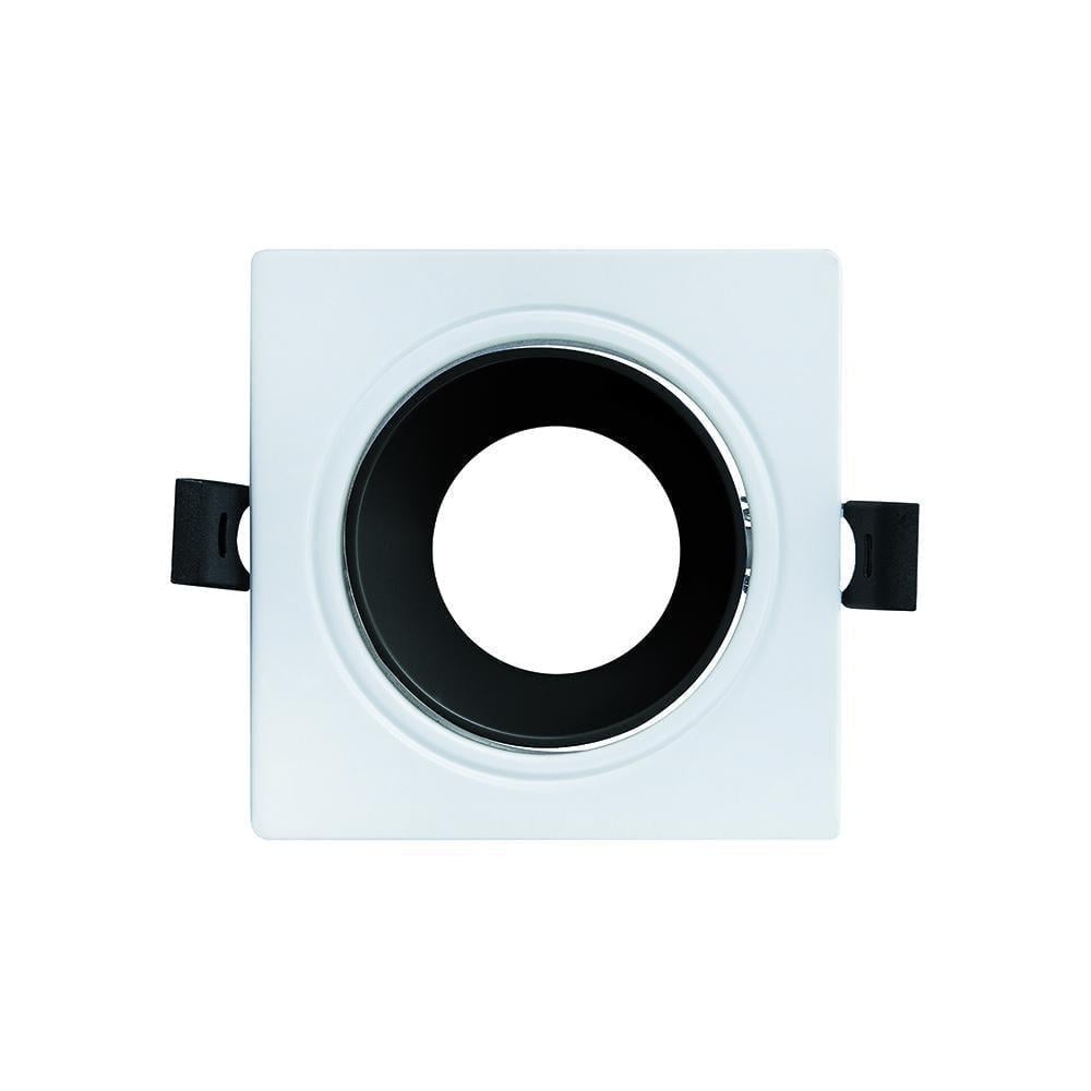 Точечный светильник врезной под лампу AZELYA-2 Белый/Черный (015-048-0002-020)