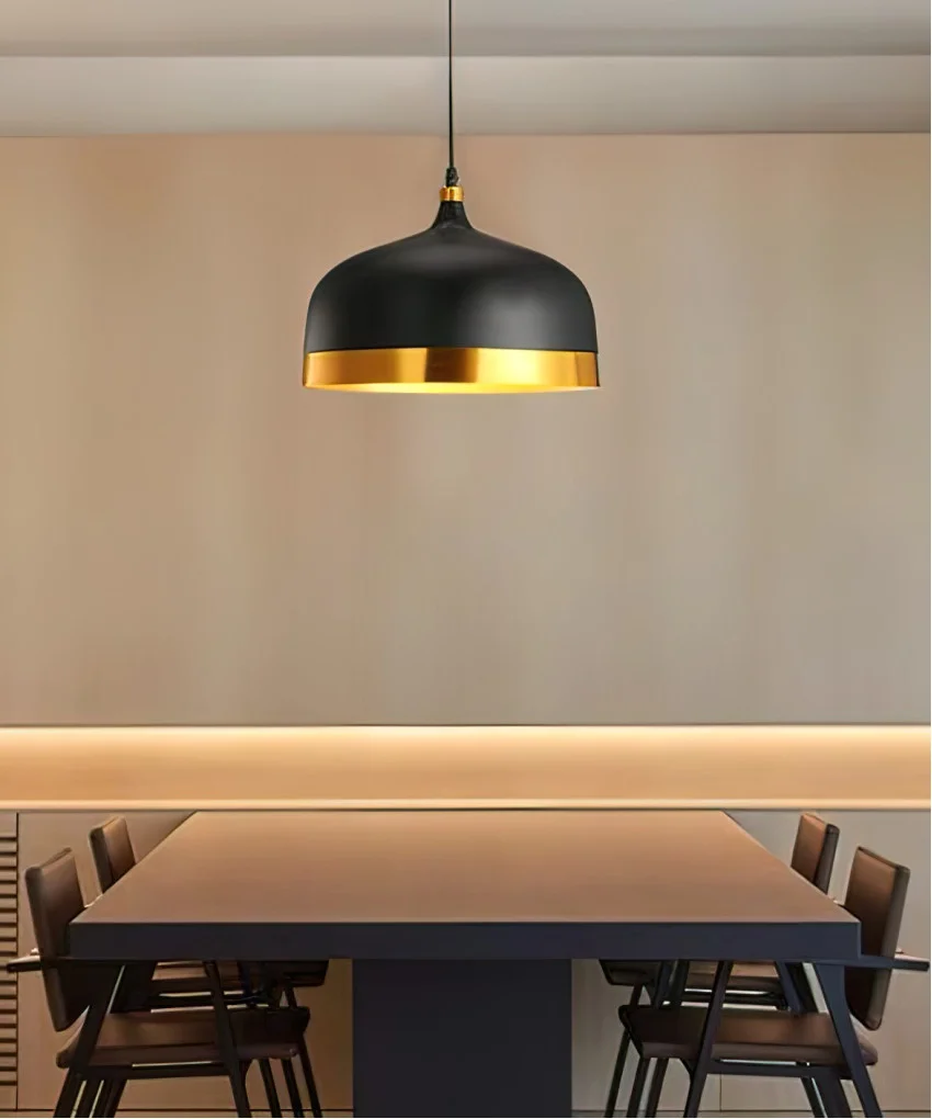 Підвісний світильник SOLEDESIGN Lemon Tart E27 40W Чорний/Золотий (SDLC-00126)