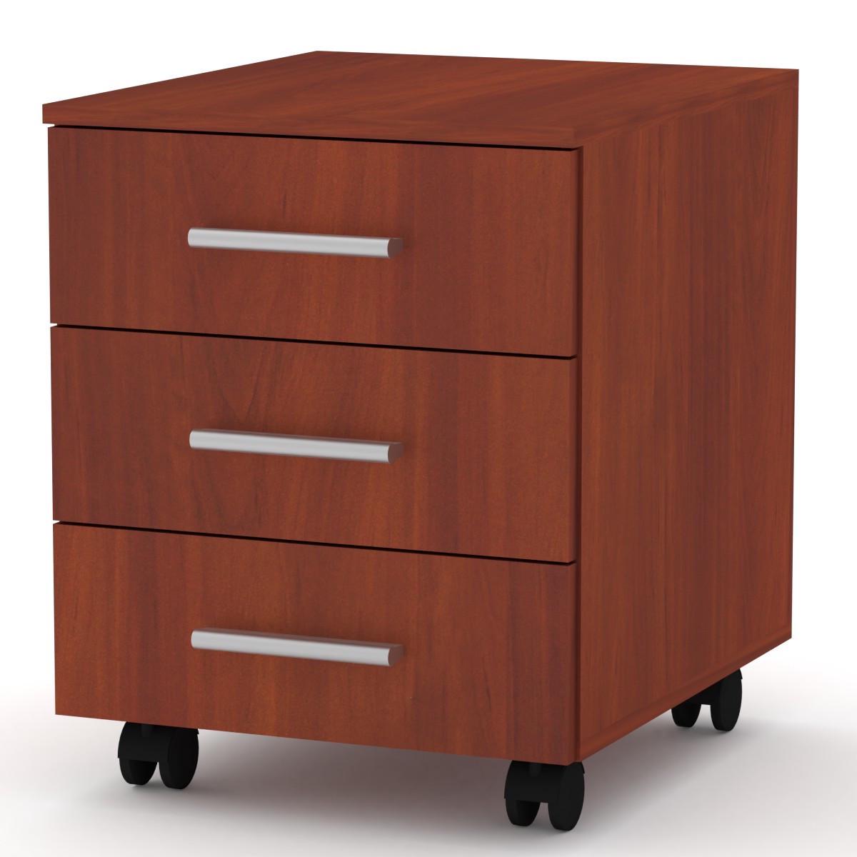 Тумба передвижная на колесиках Компанит МП - 3 Яблоня