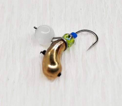 Мормишка вольфрамовая Start Fishing 007-030-1 Уралка №16 CAT eye 3 мм 0,6 г Gold (9071)