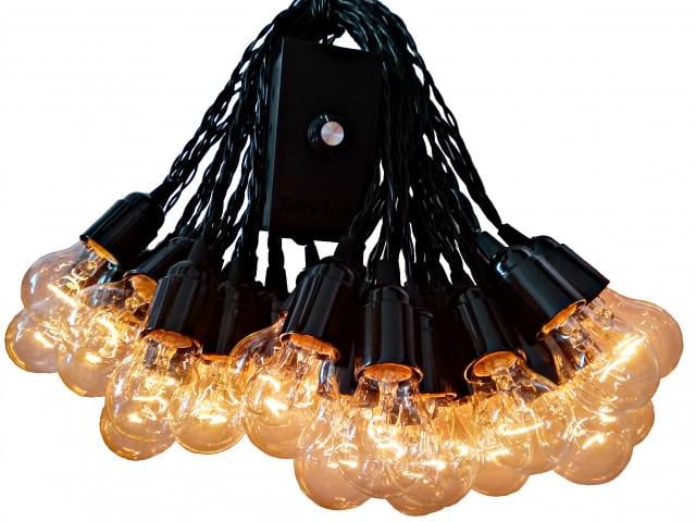 Гирлянда уличная влагозащитная 20 м 40 ламп по 25Ватт Black (07/LITW005) Гирлянда уличная влагозащитная 20 м 40 ламп по 25Ватт Black (07/LITW005)