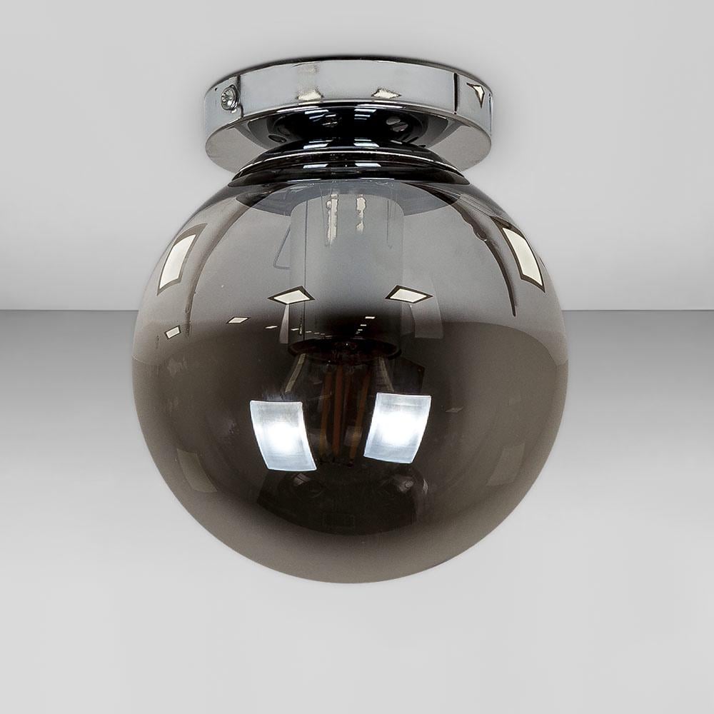 Люстра потолочная лофт Light House LS-18638F-1 CR/BK Хром/Черный