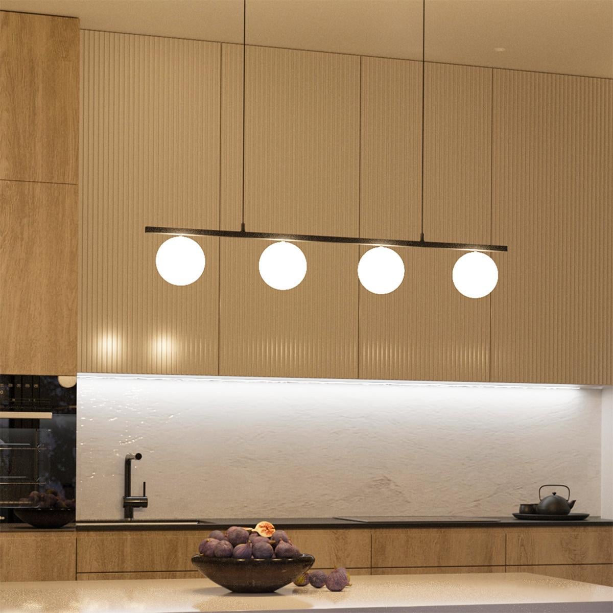 Світильник підвісний Mj-Light Globe Hang 3200K Bk (15011)