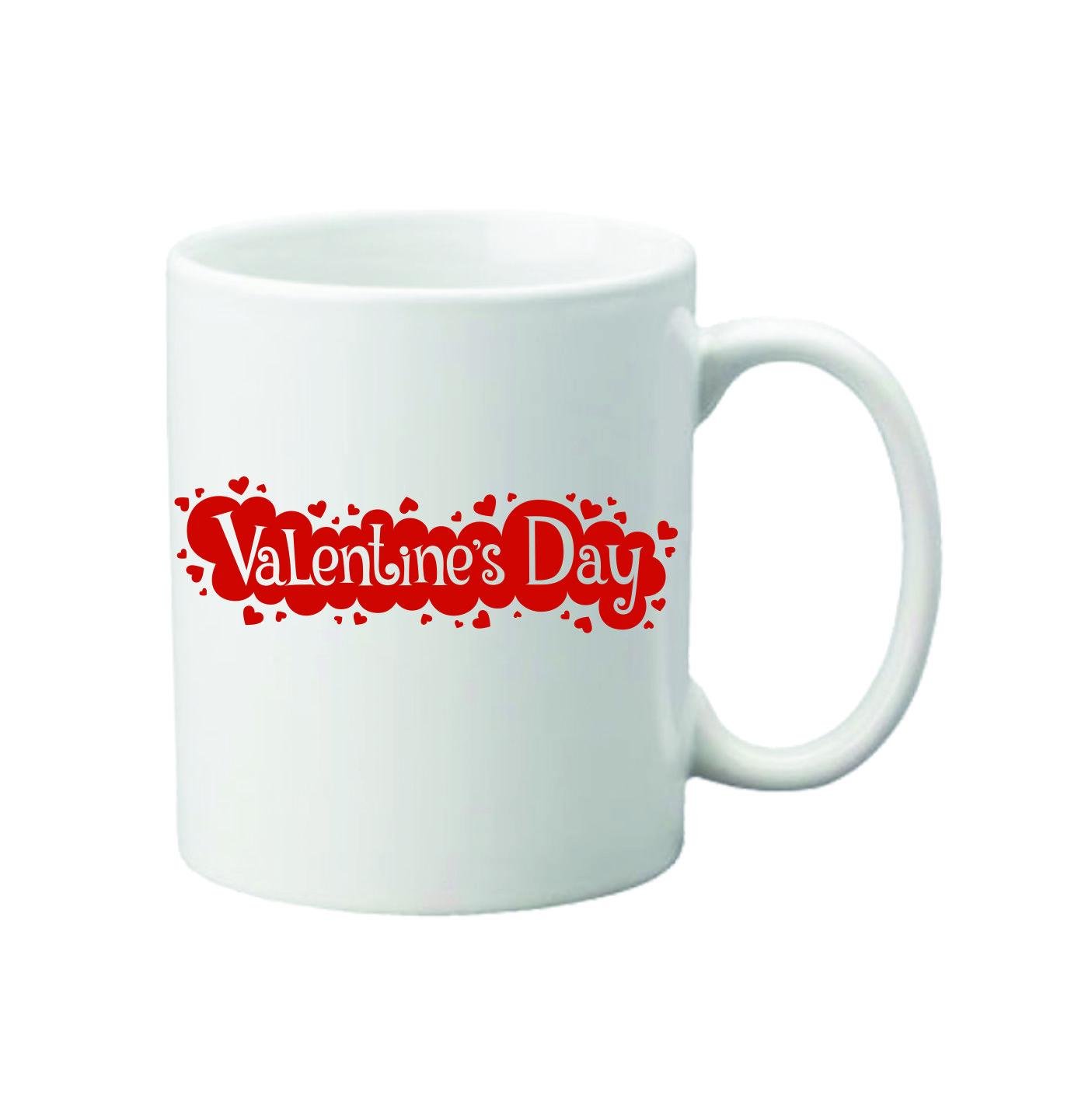 Чашка с принтом День Валентина 330 мл (23637206)