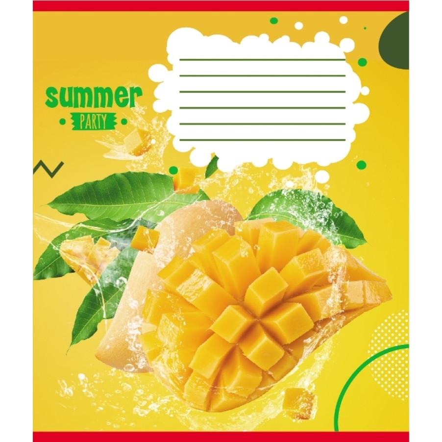 Зошит учнівський Leader Фрукти у воді 024-550016K-4 в клітинку 24 арк. (RLT55250)