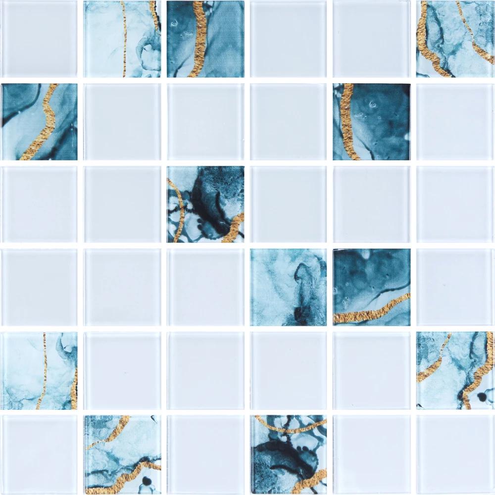 Мозаика стеклянная Kotto Ceramica GMP 0848034 С2 print 37 300х300х8 мм RAL 7047 (003151)