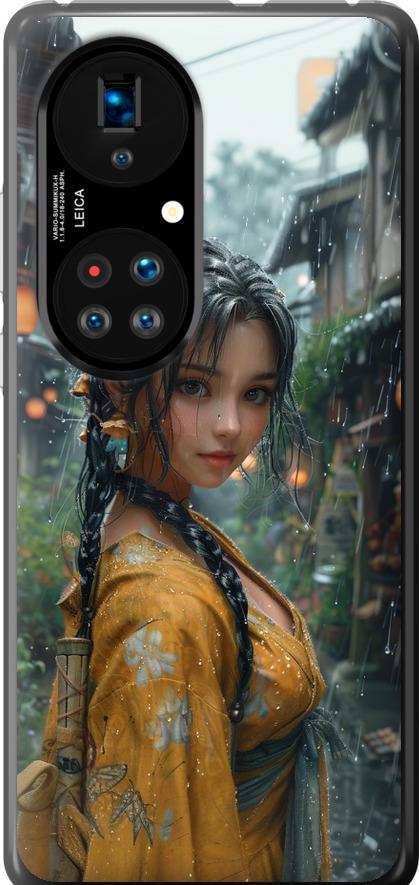 Чехол на Huawei P50 Anime-girl (6133u-2292-42517)