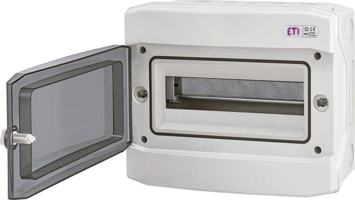 Щит ETI пластиковый на 12 автоматов для наружного монтажа ECH 12PT IP65 (001101062)