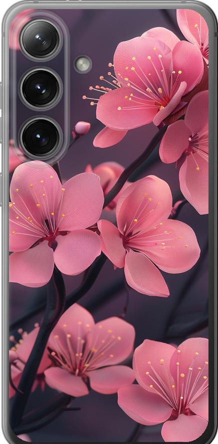Чехол на Samsung Galaxy S24 Пурпурная сакура (6075u-3390-42517) Чехол на Samsung Galaxy S24 Пурпурная сакура (6075u-3390-42517)