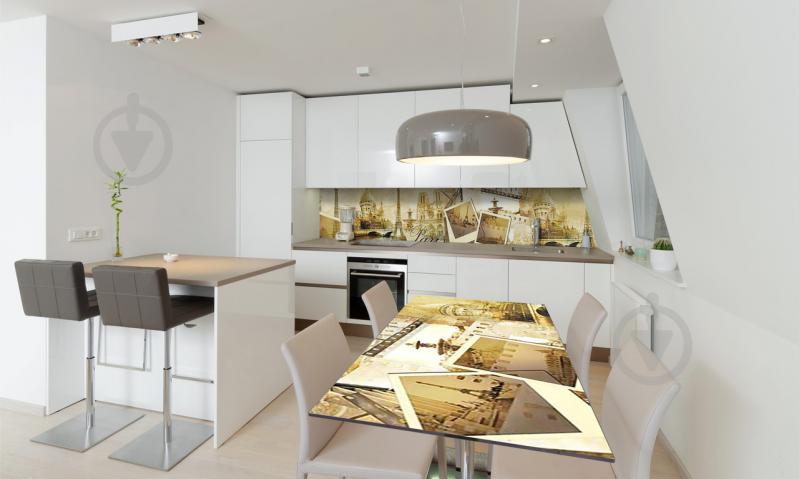 Наклейка виниловая на стол Zatarga «Винтажный Париж» 600х1200 мм Z180829st Наклейка виниловая на стол Zatarga «Винтажный Париж» 600х1200 мм Z180829st