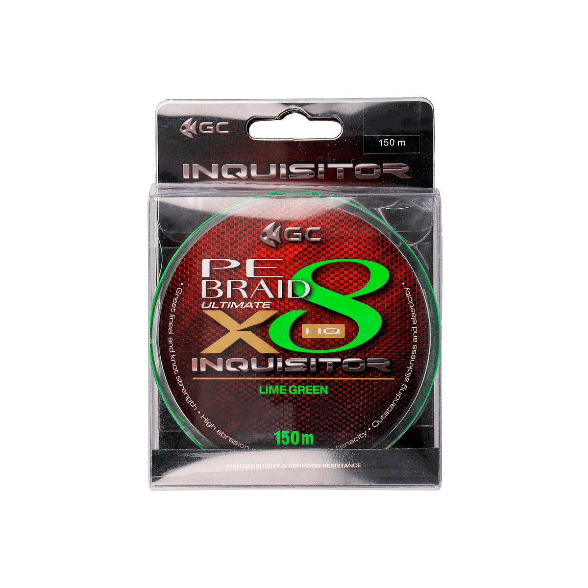 Шнур Golden Catch Inquisitor X8 150 м 0,128 мм 5,3 кг Lime Green (1861090280)