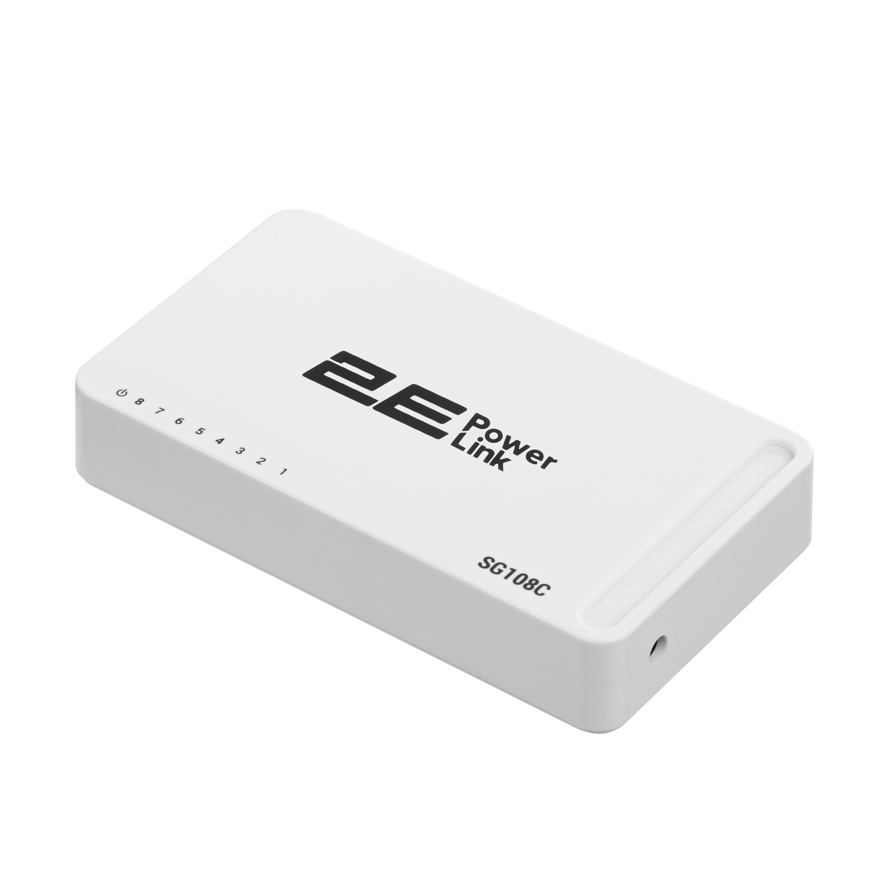 Коммутатор 2E PowerLink 2E-SG108C