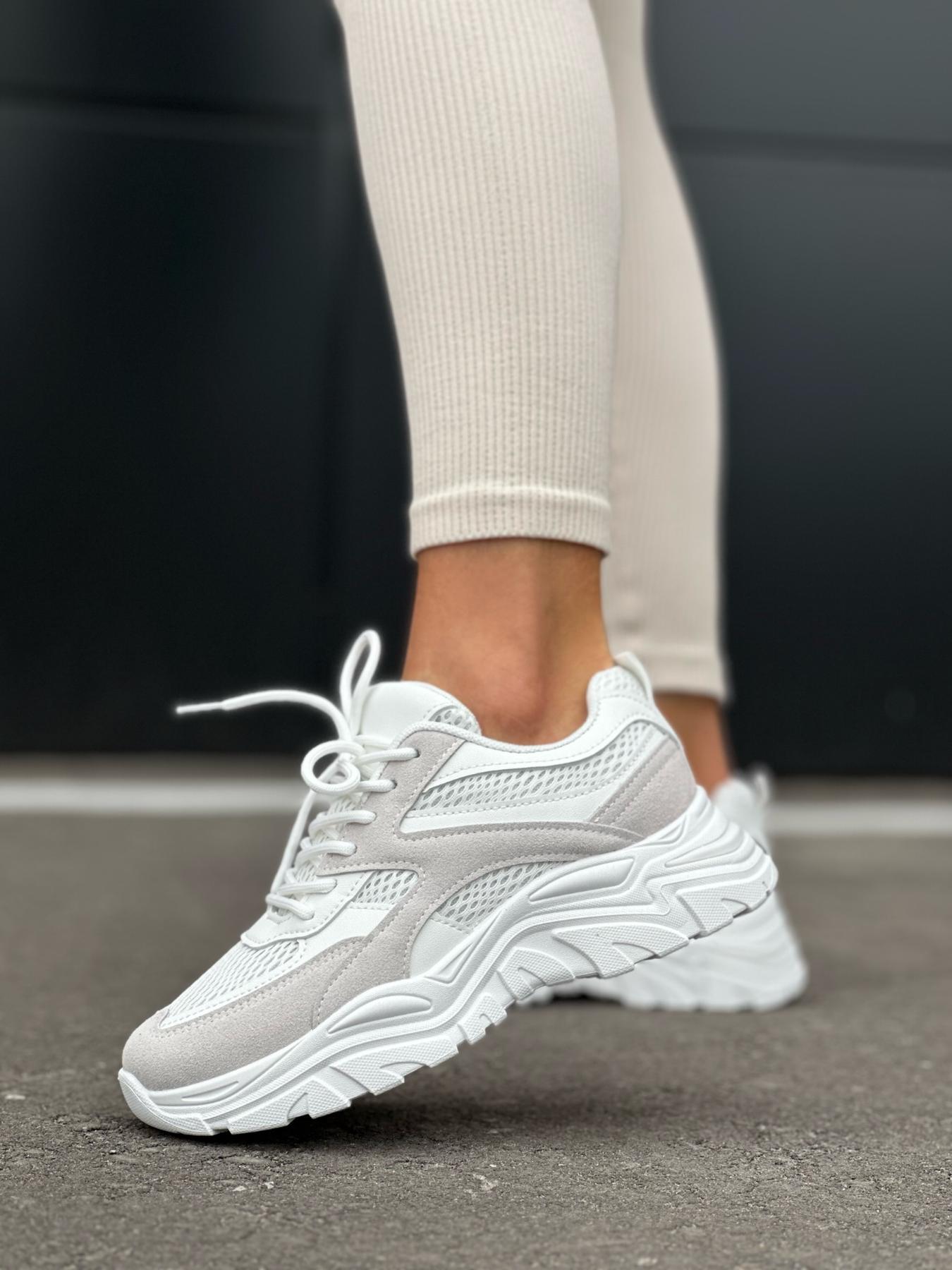 Кросівки жіночі замша/текстиль р. 40 Білий (2224476s5) Кросівки жіночі замша/текстиль р. 40 Білий (2224476s5)