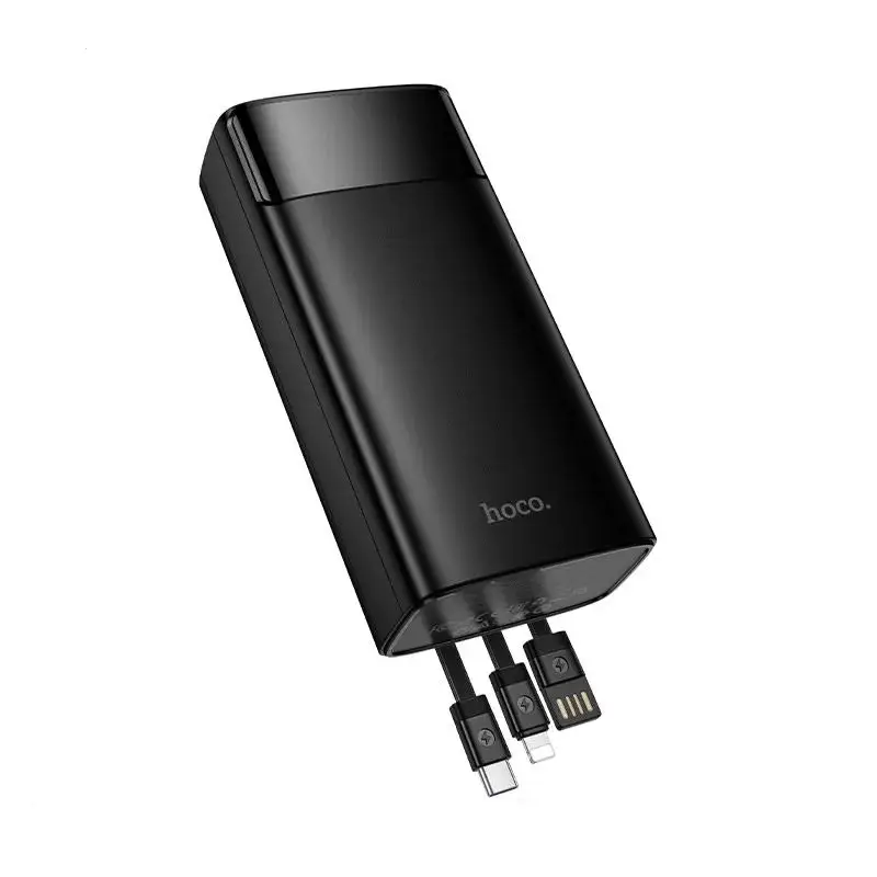 Батарея портативная Hoco DB89B Element 22,5W 30000mAh Black Батарея портативная Hoco DB89B Element 22,5W 30000mAh Black