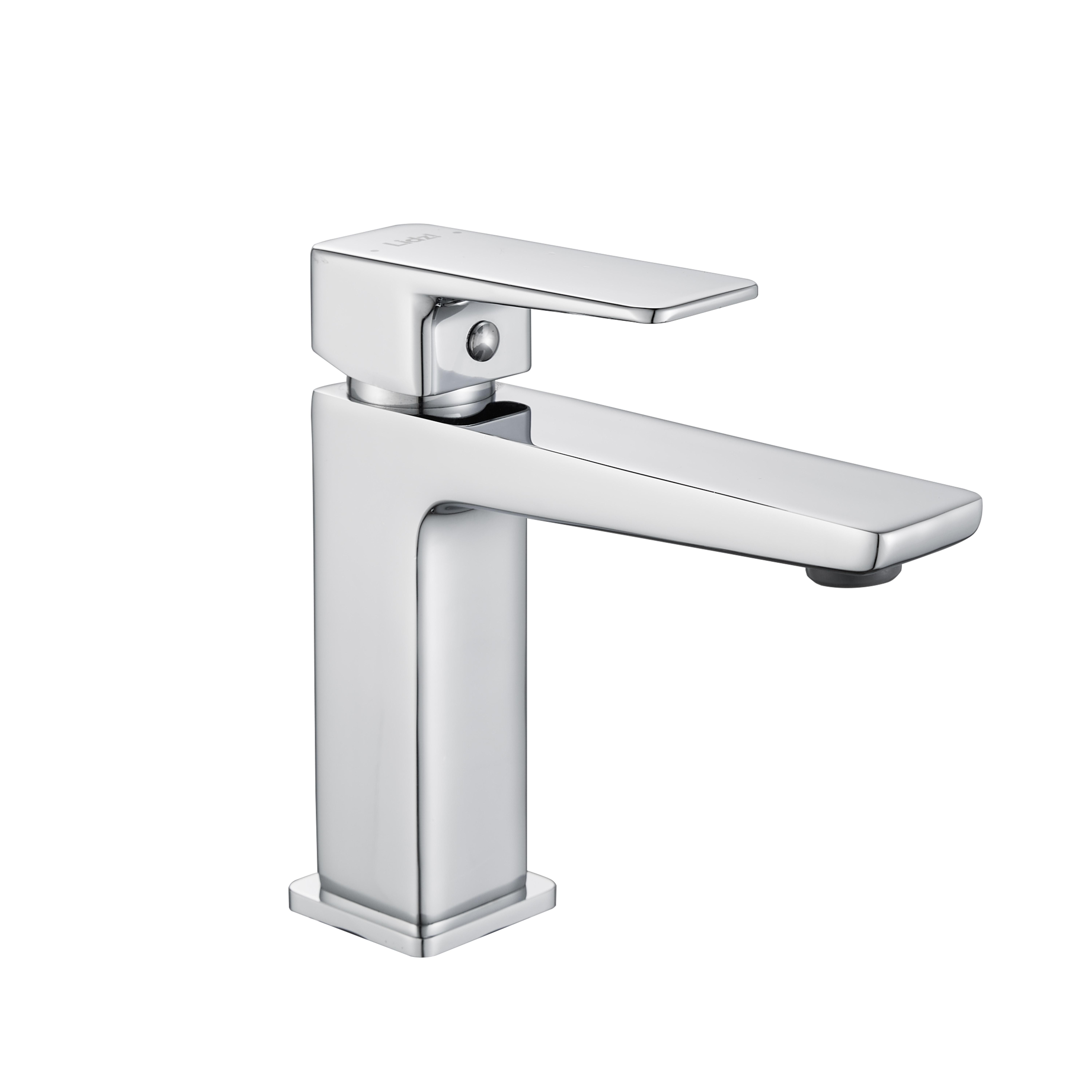 Смеситель для раковины низкий Lidz Orion латунный (30686718)