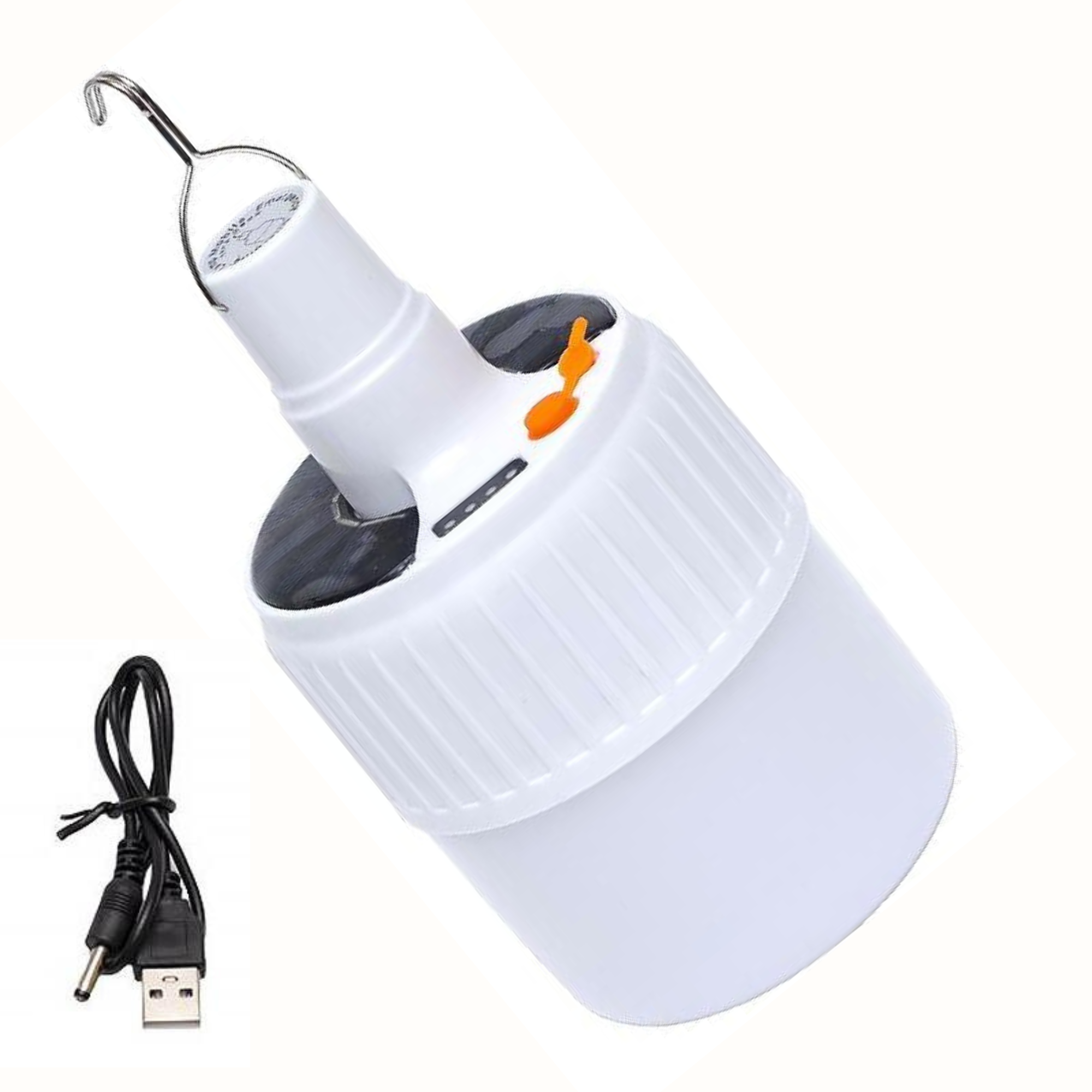 Кемпінгова лампа на акумуляторі та сонячній батареї