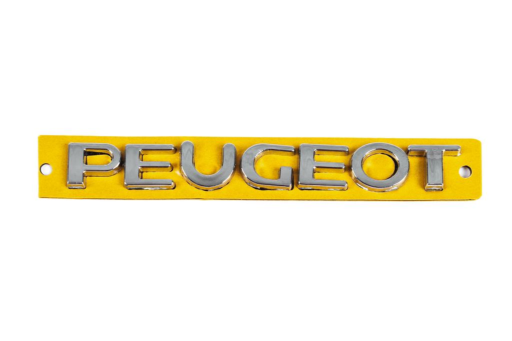 Надпись Peugeot 8665.PW для Peugeot 207 137х15 мм (119496)