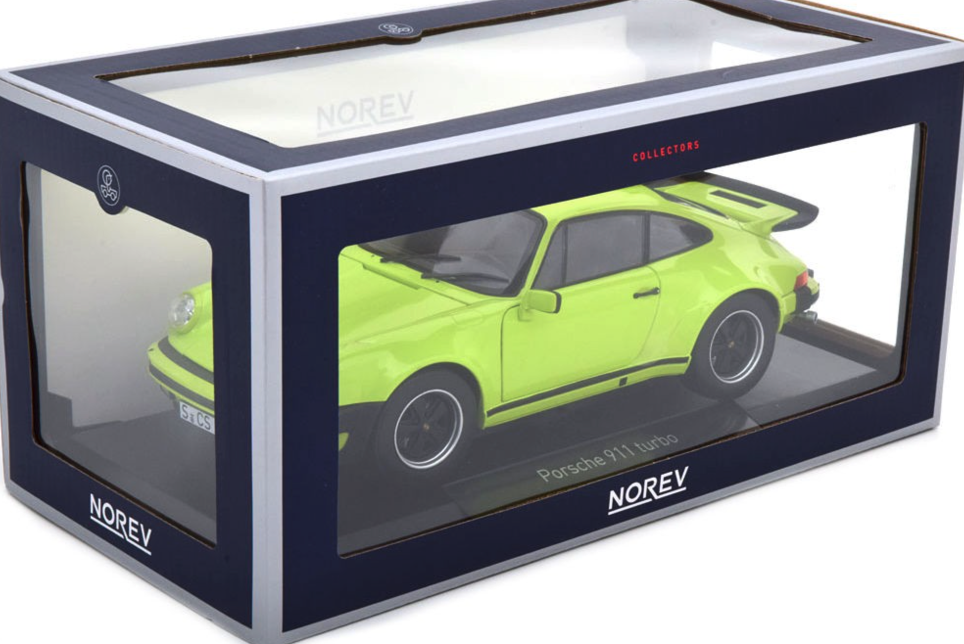 Модель автомобіля Norev 1:18 Porsche 911 930 Turbo Coupe 3.0 1976 Light Green (187666) - фото 3 Модель автомобіля Norev 1:18 Porsche 911 930 Turbo Coupe 3.0 1976 Light Green (187666) - фото 3