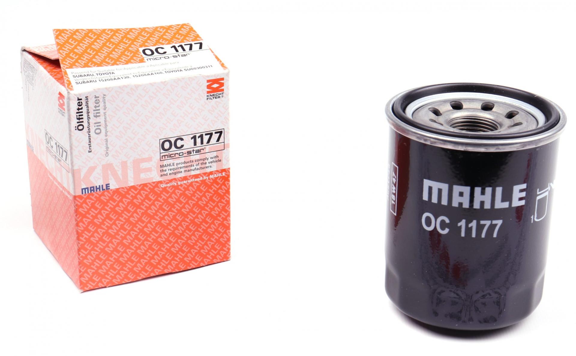 Фильтр масляный KNECHT для Subaru 1,6/2,0/2,5i 97- (OC 1177)