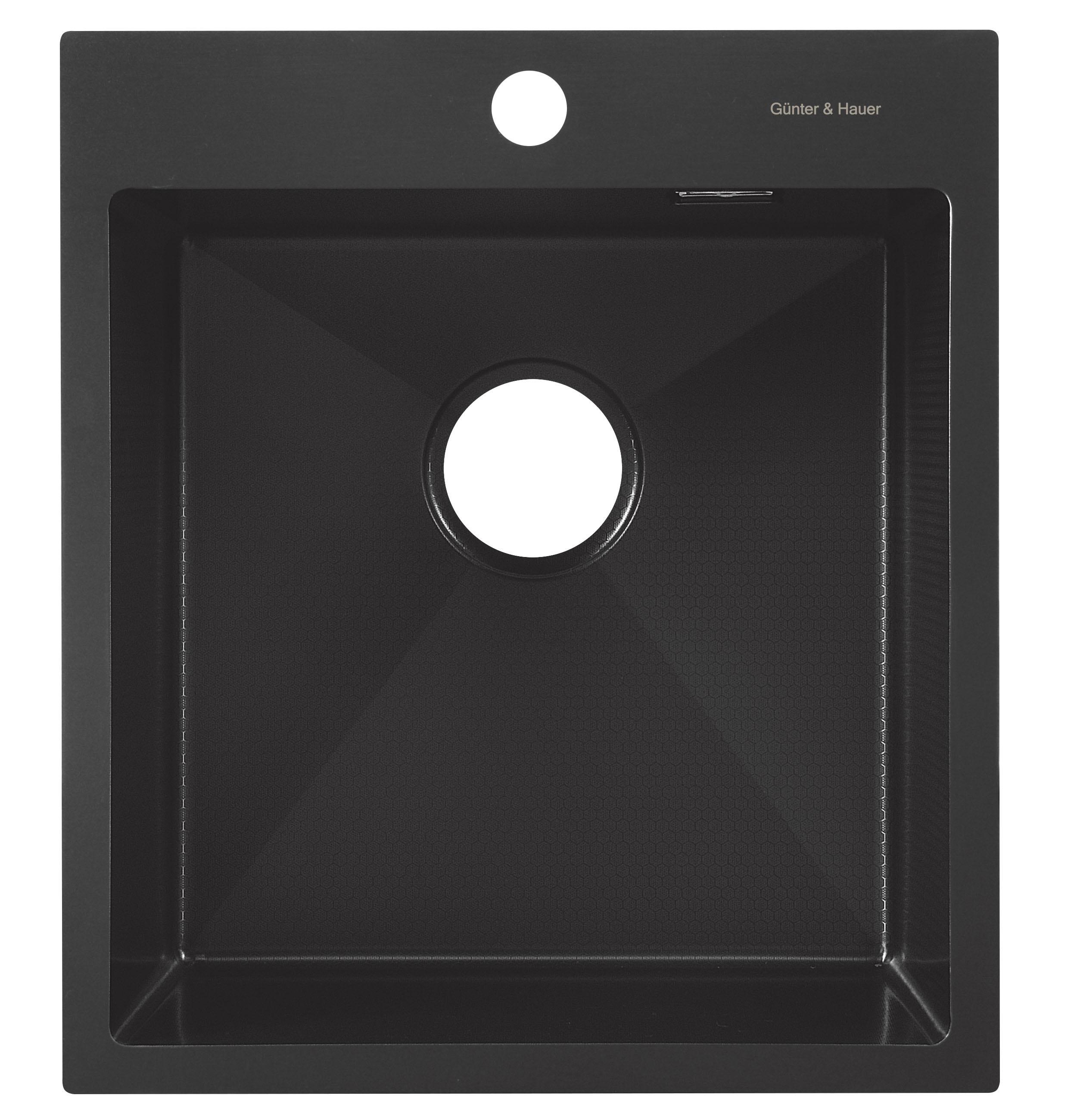 Мойка кухонная Gunter&Hauer Mindel 4522 Black Honey