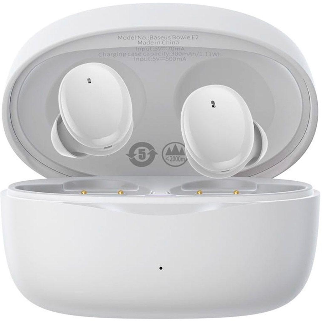 Наушники Baseus Bowie E2 True Wireless Earphones White (NGTW090002) - фото 5