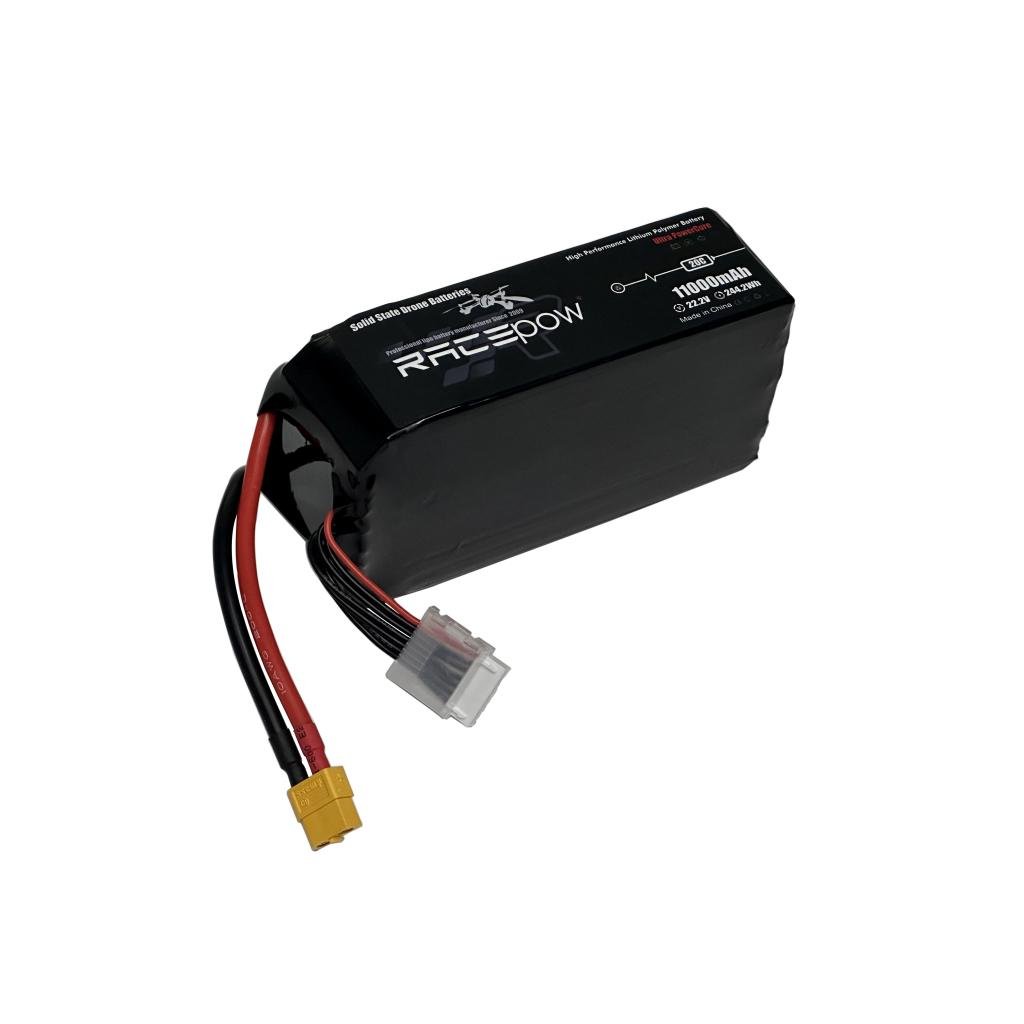 Аккумулятор для дрона RacePow Solid state Lipo 6s 11000mAh 20C XT60 (11000mAh-6s-20C) - фото 2 Аккумулятор для дрона RacePow Solid state Lipo 6s 11000mAh 20C XT60 (11000mAh-6s-20C) - фото 2