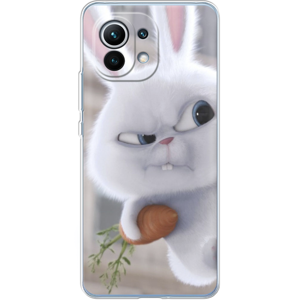 Чехол BoxFace Xiaomi Mi 11 Rabbit Snowball Прозрачный силикон (41924-up1116-41924)