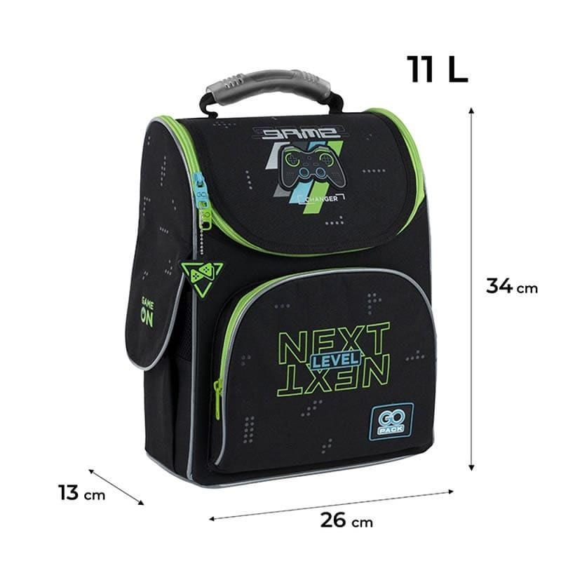 Школьный каркасный рюкзак GoPack Education 5001S-7 Next Level 11 л (GO25-5001S-7) - фото 3 Школьный каркасный рюкзак GoPack Education 5001S-7 Next Level 11 л (GO25-5001S-7) - фото 3