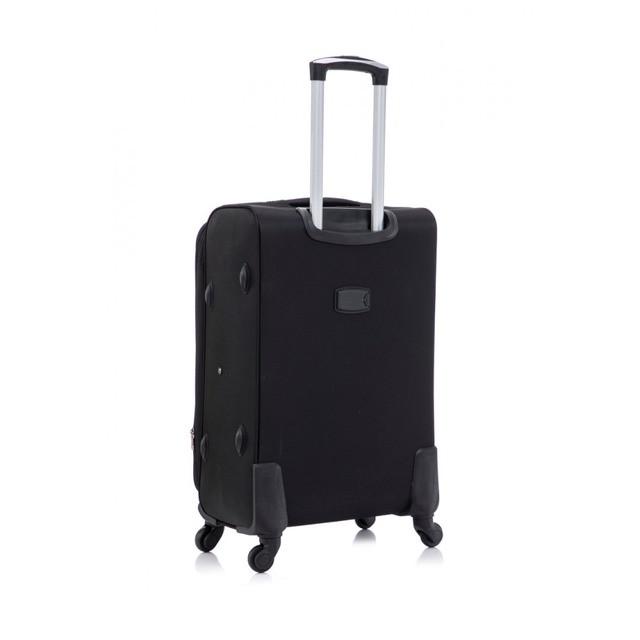 Валіза Bonro Tourist 4 колеса велика Чорний (2761308521) - фото 4 Валіза Bonro Tourist 4 колеса велика Чорний (2761308521) - фото 4