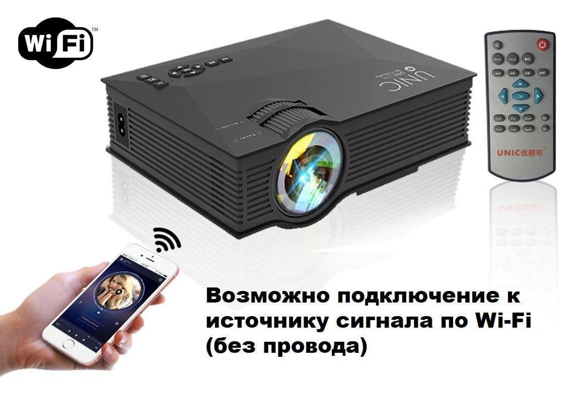 Проектор мультимедийный с Wi-Fi UC-46 - фото 6 Проектор мультимедийный с Wi-Fi UC-46 - фото 6