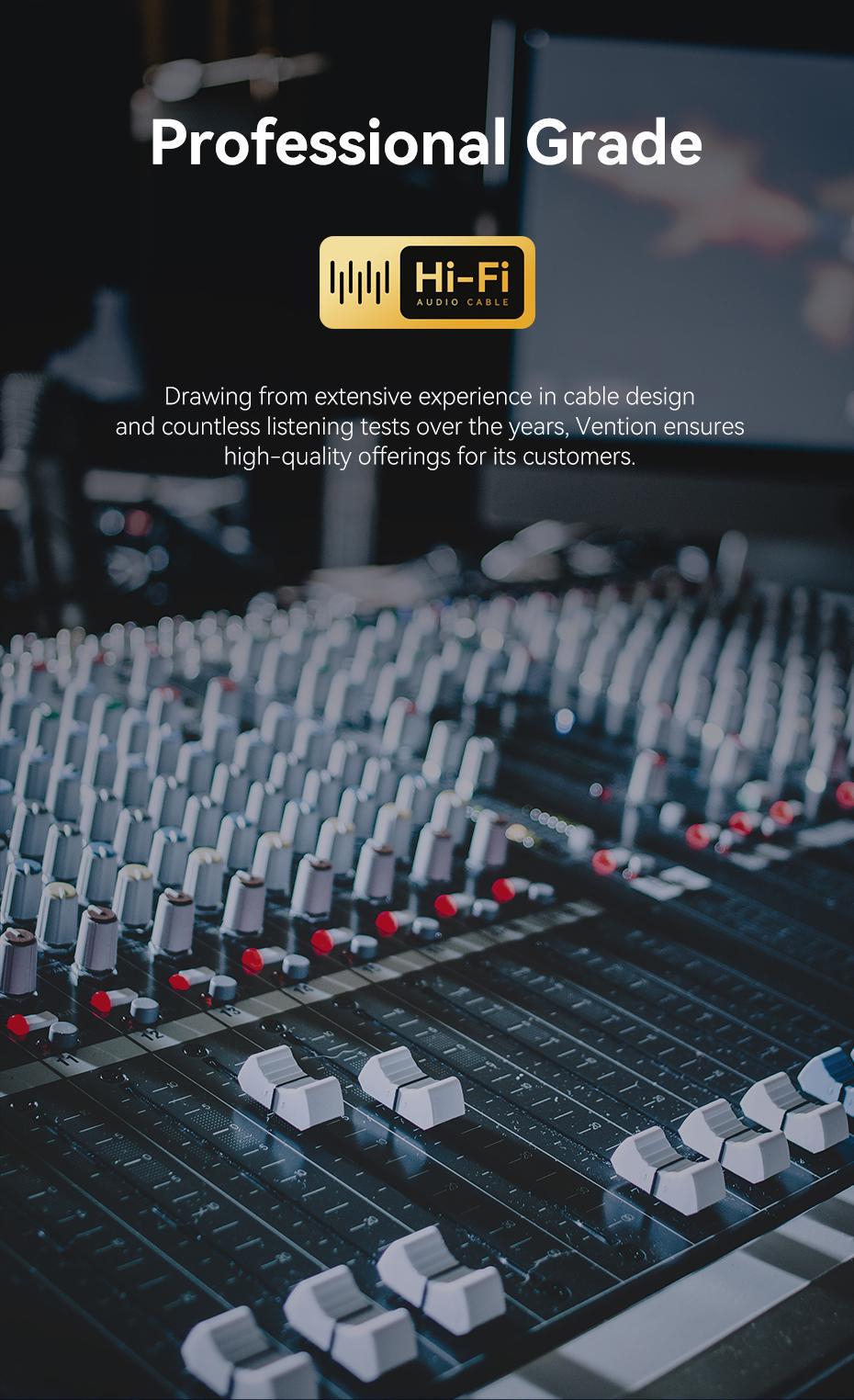 Кабель мікрофонний Vention XLR 5 м Балансний посріблена мідь OFC потрійне екранування 5 м Синій (BLALJ) - фото 5 Кабель мікрофонний Vention XLR 5 м Балансний посріблена мідь OFC потрійне екранування 5 м Синій (BLALJ) - фото 5