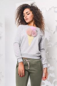 Свитшот Carica -SV-7521-4 XS Серый (2000002035428) - фото 2 Свитшот Carica -SV-7521-4 XS Серый (2000002035428) - фото 2