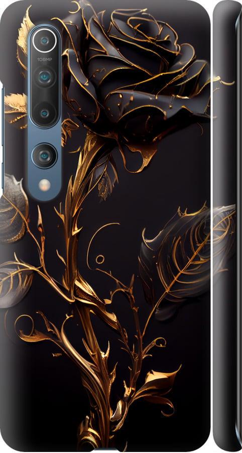 Чехол на Xiaomi Mi 10 Роза 3 (5552m-1860-42517)