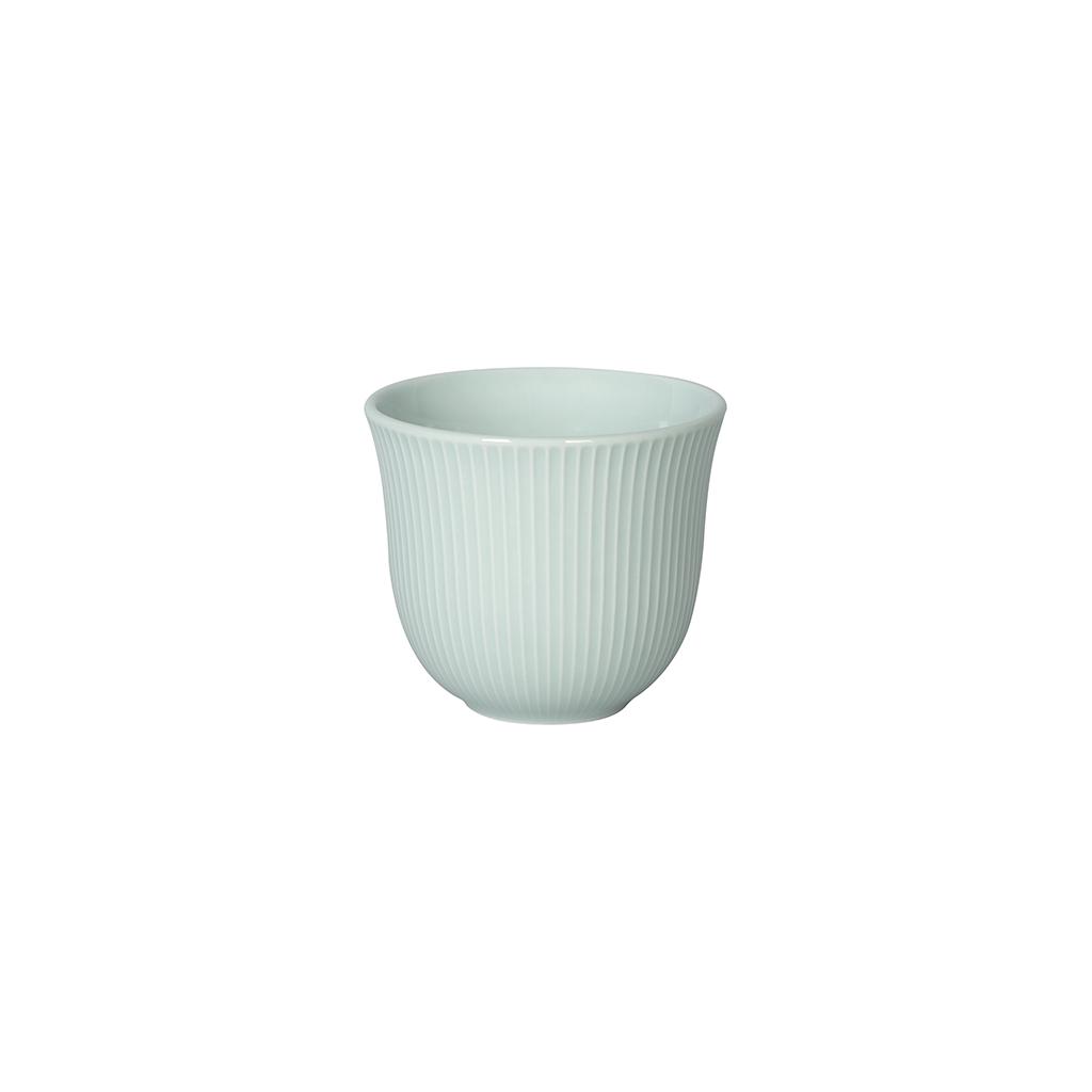 Чашка для латте и капучино Loveramics Embossed Tasting Cup 250 мл Селадон синий Чашка для латте и капучино Loveramics Embossed Tasting Cup 250 мл Селадон синий