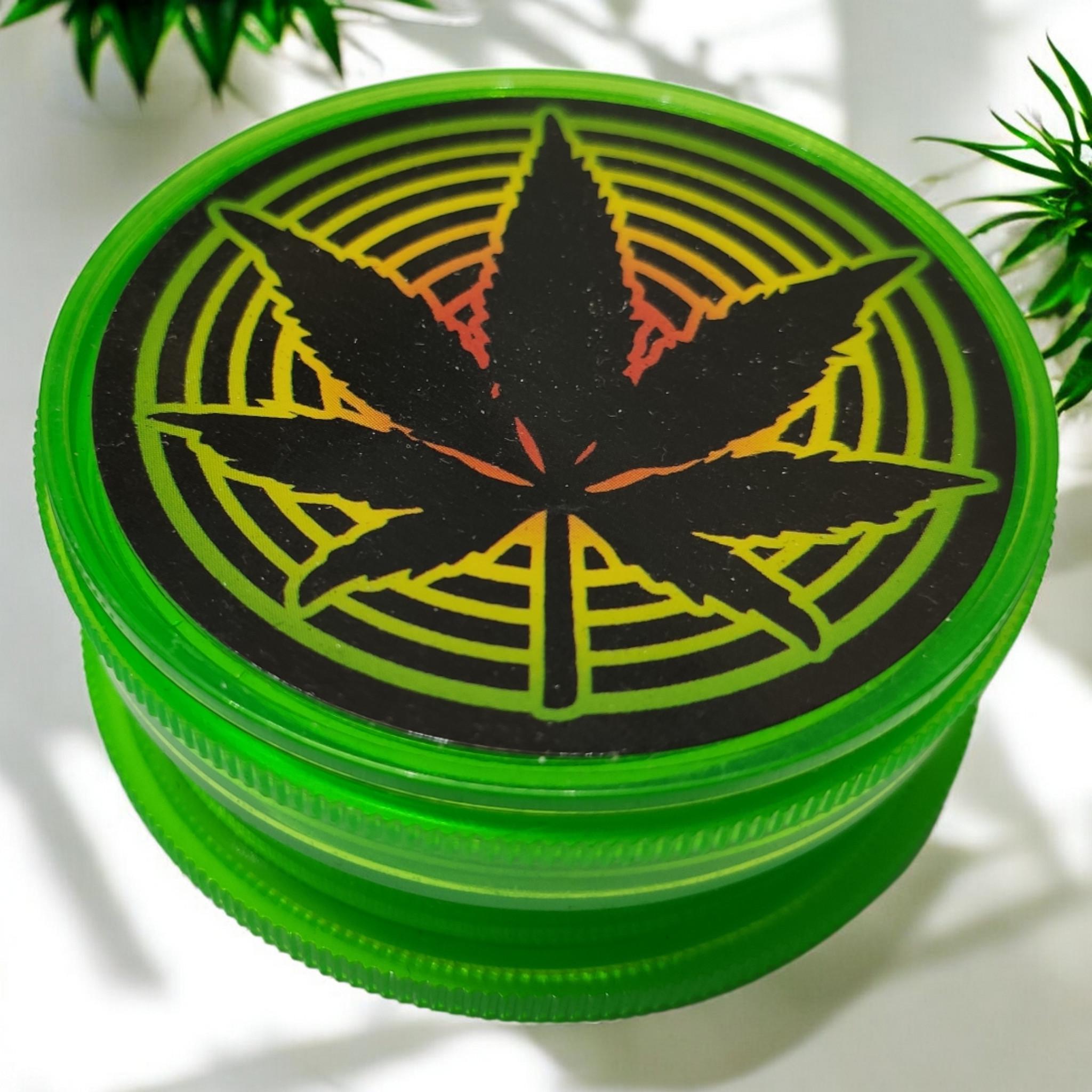 Гриндер для подрібнення тютюну Grinder Handmuller Target Plastic Green