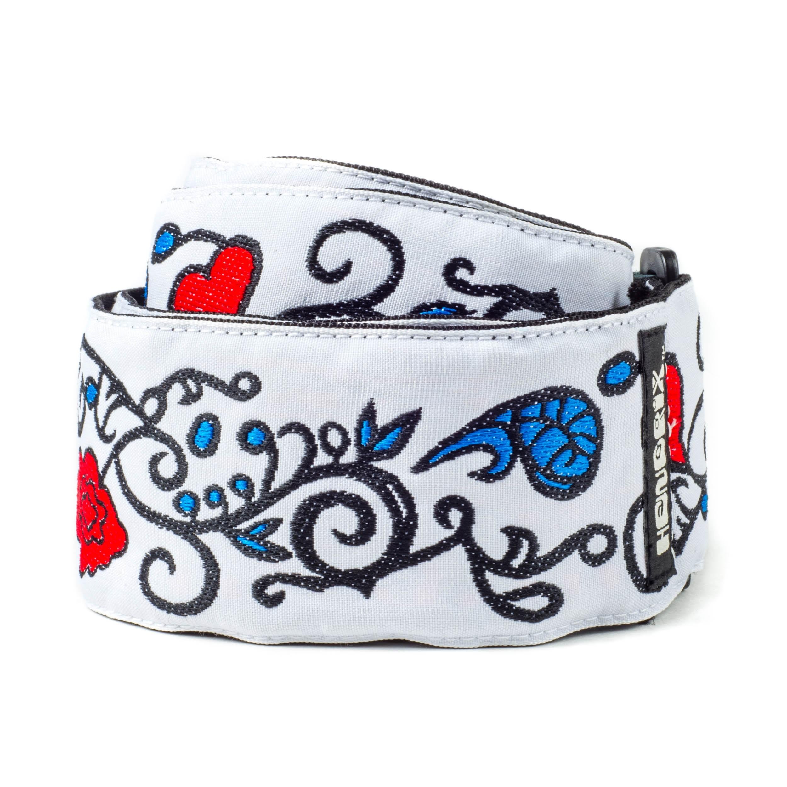 Ремень гитарный Dunlop JH02 2" Jimi Hendrix Monterey (125398)