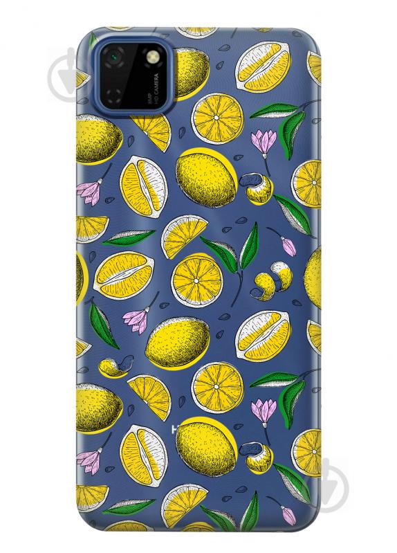 Прозрачный силиконовый чехол iSwag для Huawei Y5p с рисунком - Лимоны (KS2399) Прозрачный силиконовый чехол iSwag для Huawei Y5p с рисунком - Лимоны (KS2399)