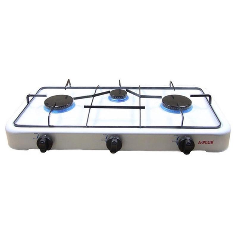 Газовая плита A-PLUS на 3 конфорки настільна (21-25-10930)