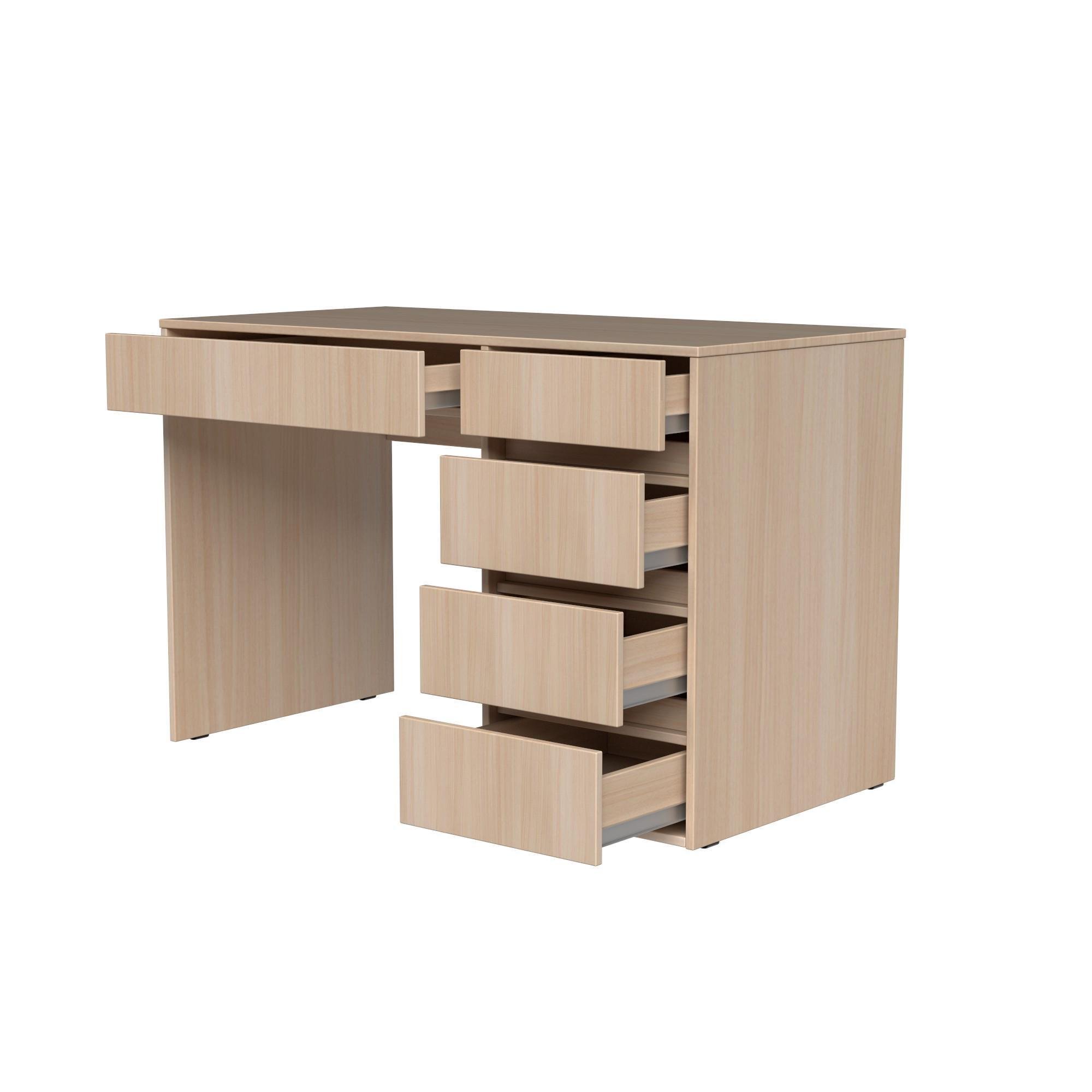 Стіл письмовий СП7 5Я SENAM 780х1100х600 мм ДСП Дуб Молочний - фото 4 Стіл письмовий СП7 5Я SENAM 780х1100х600 мм ДСП Дуб Молочний - фото 4