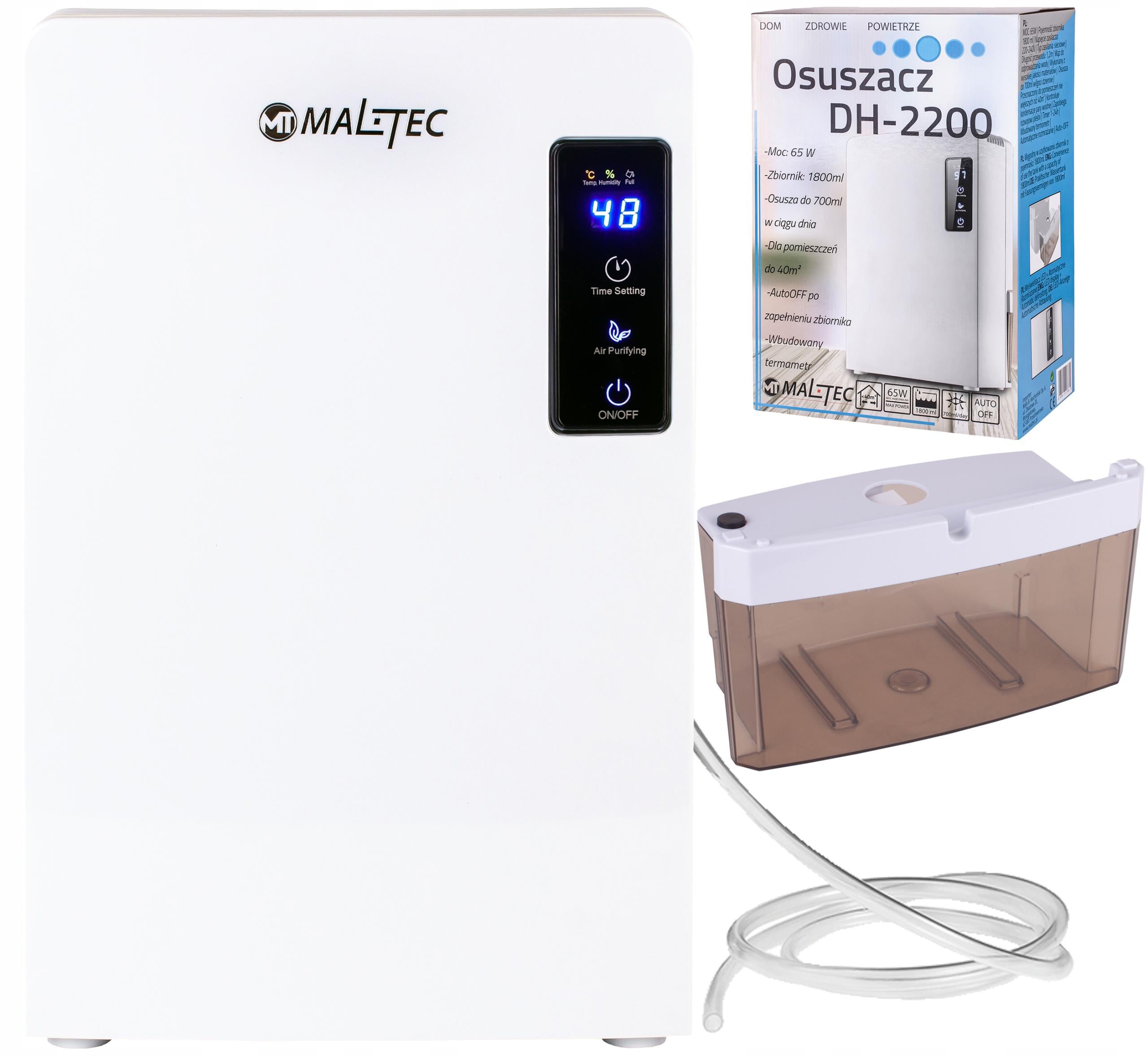 Осушитель воздуха Maltec DH-2200 White