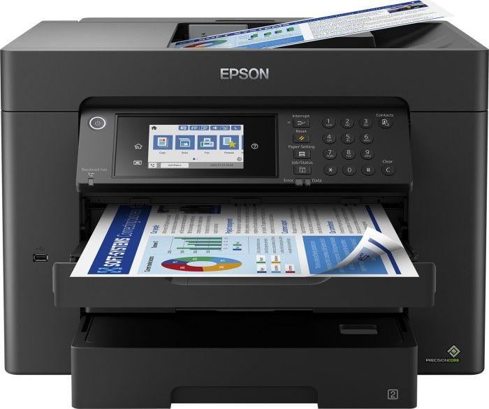Багатофункціональний пристрій Epson WorkForce WF-7840DTWF (C11CH67402)