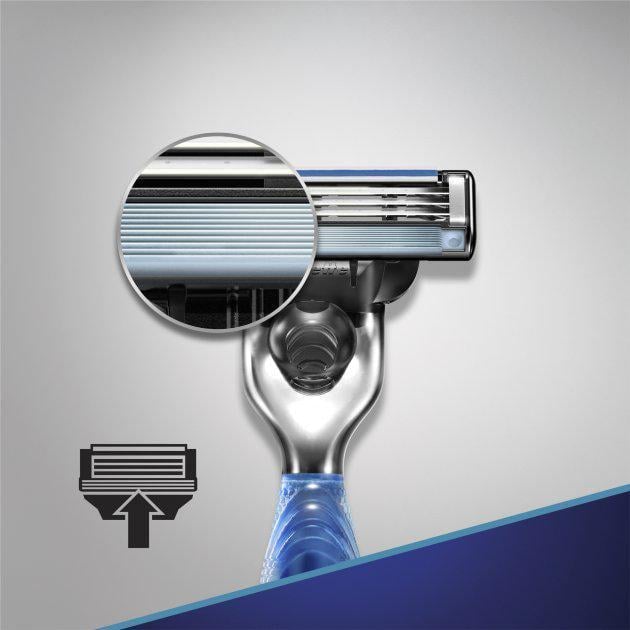 Лезвия для бритья Gillette Mach3 Start 8 шт. в упаковке - фото 2