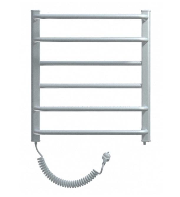 Полотенцесушитель электрический Heizung EU 6/55 левый с терморегулятором 660x550 мм