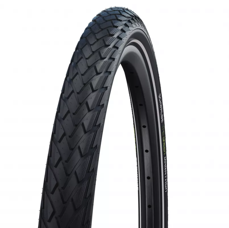 Велопокрышка Schwalbe GREEN MARATHON Perf GreenGuard TwinSkin B/B+RT HS620 ADDIX Eco 67EPI 31B 28"x1,65" 44-622 (TIR-67-35)