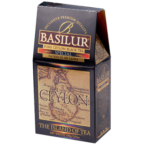 Чай черный Basilur Особая картонная коробка 100 г (77000341)