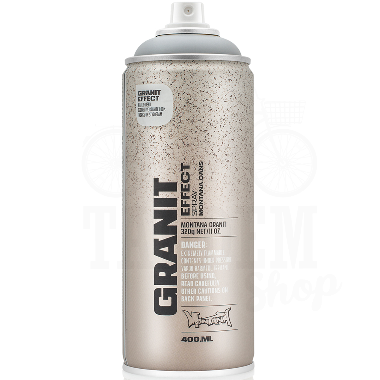Аэрозольная краска эмаль c эффектом гранита Montana Granit 400 мл EG7000 Light Grey