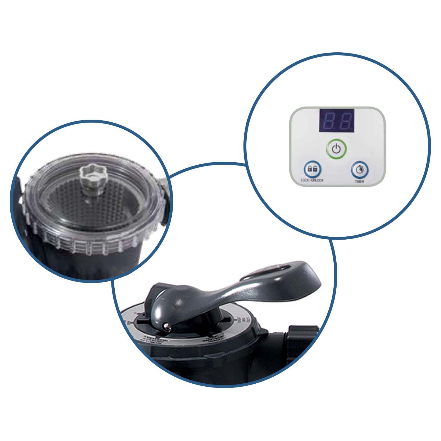 Насос с песчаным фильтром Intex 26648 10500 л/ч и 50 кг песка (414406) - фото 3 Насос с песчаным фильтром Intex 26648 10500 л/ч и 50 кг песка (414406) - фото 3