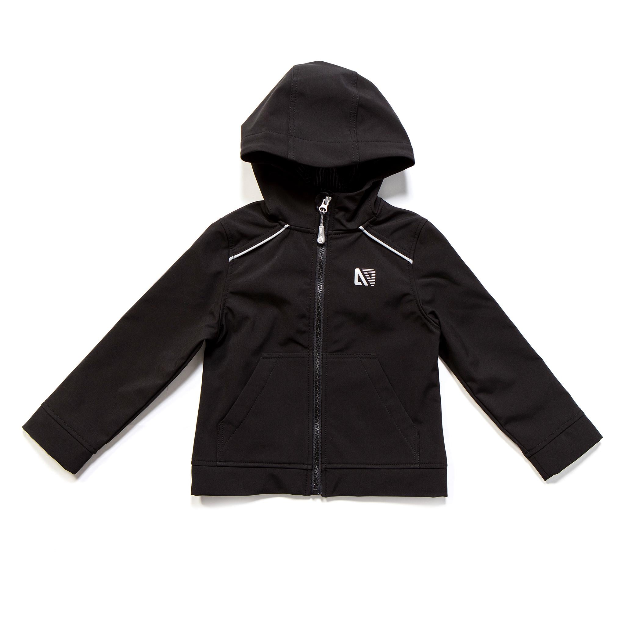 Куртка дитяча демісезонна Nano F17M1401 для хлопчика SOFTSHELL 144-152 см Чорний (F17M1401-Black-12)